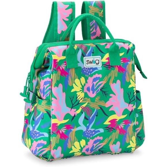 🦋Swig Life Paradise Backpack Cooler, Insulated Cooler, Waterproof Beach Bag - Picture 1 of 6